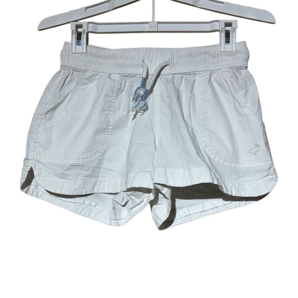 Properly Tied Women's White Casual Shorts Size S Elastic Waistband